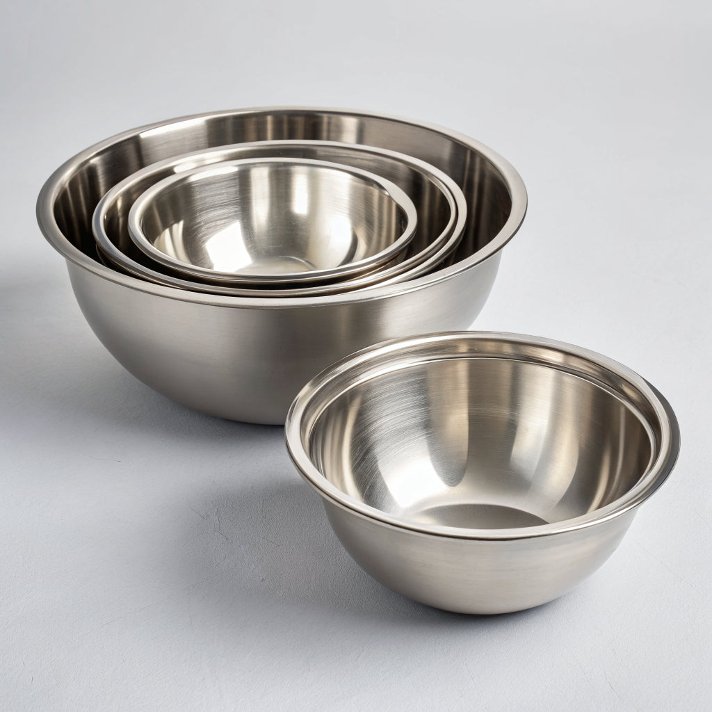 Stainless Steel Mixing Bowl Set, 3-Piece