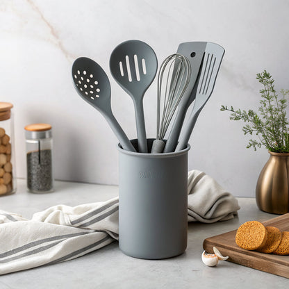 Silicone Kitchen Utensil Set, 5-Piece