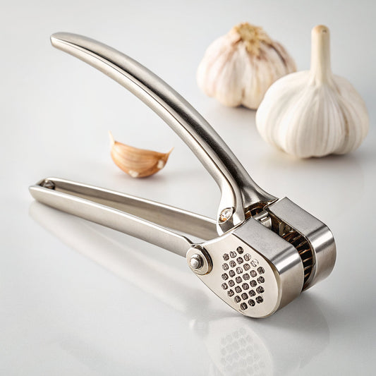 Stainless Steel Garlic Press