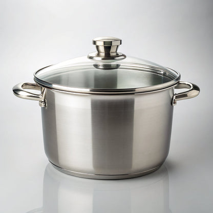 Stainless Steel Stock Pot, 8-Quart